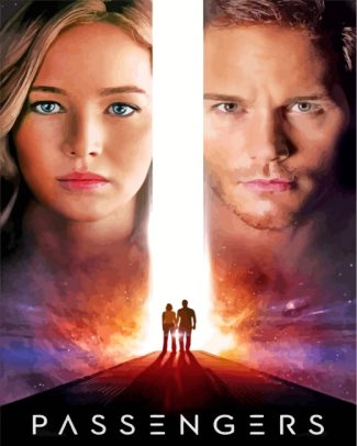 Passengers poster diamond paintings