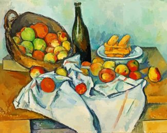 Paul Cézanne The Basket of Apples diamond painting