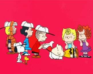 Peanuts cartoon diamond paintings