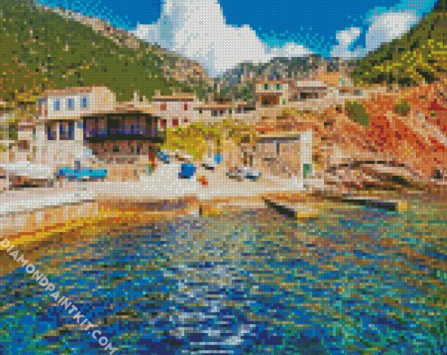 Port de Valldemossa majorca diamond paintings