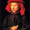 Portrait of Giovanni di Nicolao Arnolfini Jan van Eyck diamond painting