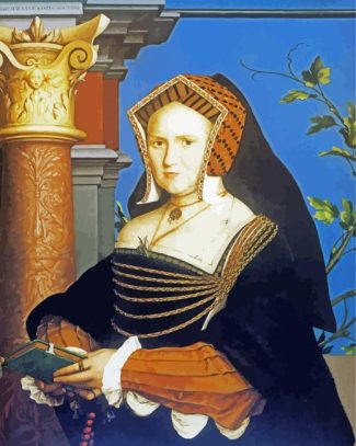 Portrait of Lady Mary Guildford by Holbein diamond painting