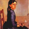 Portrait of Louise Delphine Duchosal Hodler diamond painting