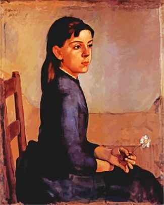 Portrait of Louise Delphine Duchosal Hodler diamond painting