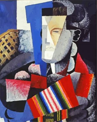 Portrait of Martín Luis Guzmán diego rivera diamond painting