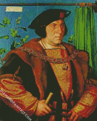 Portrait of Sir Henry Guildford by Holbein diamond paintings