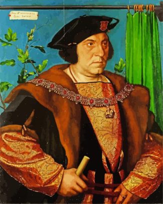 Portrait of Sir Henry Guildford by Holbein diamond painting