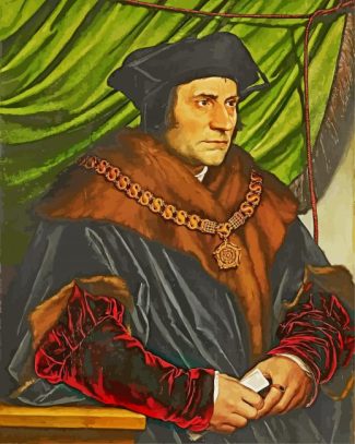 Portrait of Sir Thomas More by Holbein diamond paintings