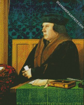 Portrait of Thomas Cromwell by Holbein diamond paintings