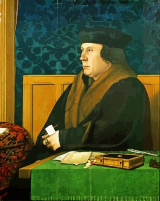 Portrait of Thomas Cromwell by Holbein diamond painting