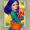 Princess Sarah anime diamond painting