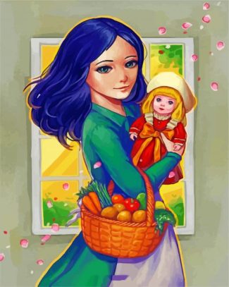 Princess Sarah anime diamond painting