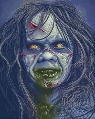 Regan MacNeil The Exorcist diamond painting