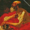 Saint Jerome Hendrick ter Brugghen diamond paintiings