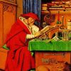 Saint Jerome in His Study by Jan van Eyck diamond paintings