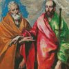 Saint Peter and Saint Paul El Greco diamond paintings