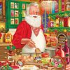 Santa Claus Cooking diamond painting