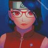 Sarada Uchiha naruto diamond paintings