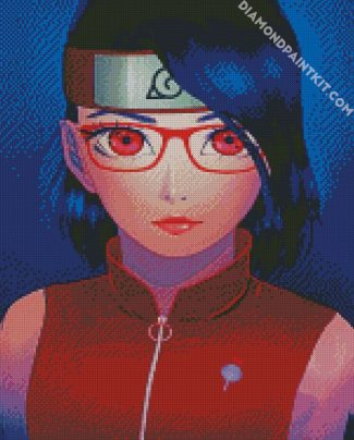 Sarada Uchiha naruto diamond paintings