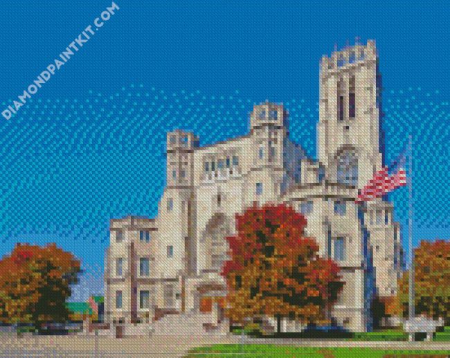 Scottish Rite Cathedral indianapolis diamond paintings