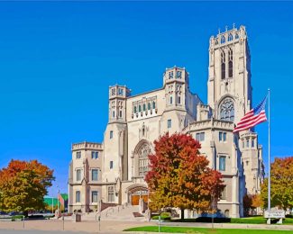 Scottish Rite Cathedral indianapolis diamond paintings