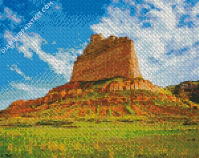 Scotts Bluff National Monument nebraska diamond paintings