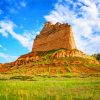 Scotts Bluff National Monument nebraska diamond painting