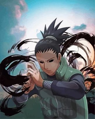 Shikamaru Nara anime diamond painting