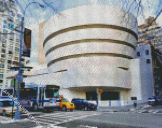 Solomon R Guggenheim Museum manhattan diamond paintings