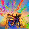 Splater Colorul Drums diamond painting