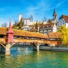 Spreuer Bridge lucerne diamond paintings