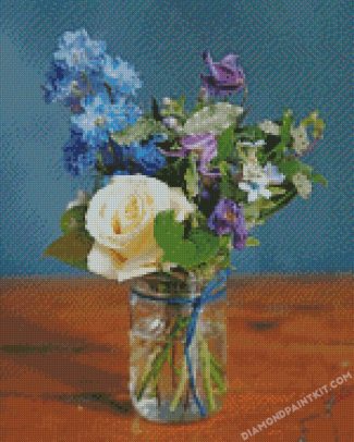 Spring Flowers In Jar diamond paintings