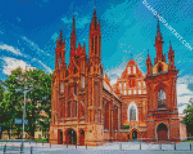 St Anne s Church Lietuva diamond paintings