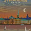 Stockholm Sweden Poster 2 diamond paintings