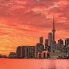 Sunset Toronto City diamond painting