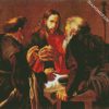 Supper at Emmaus Hendrick ter Brugghen diamond paintiings