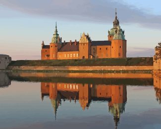 Sweden Kalmar Castle diamond painting