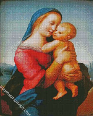 Tempi Madonna by Raphael diamond paintings