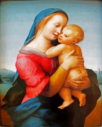 Tempi Madonna by Raphael diamond painting