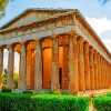 Temple of Hephaestus greece diamond painting