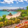 Tenby Beach and Park Pembrokeshire Wales UK diamond painting