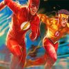 The Flash And His Kid diamond painting