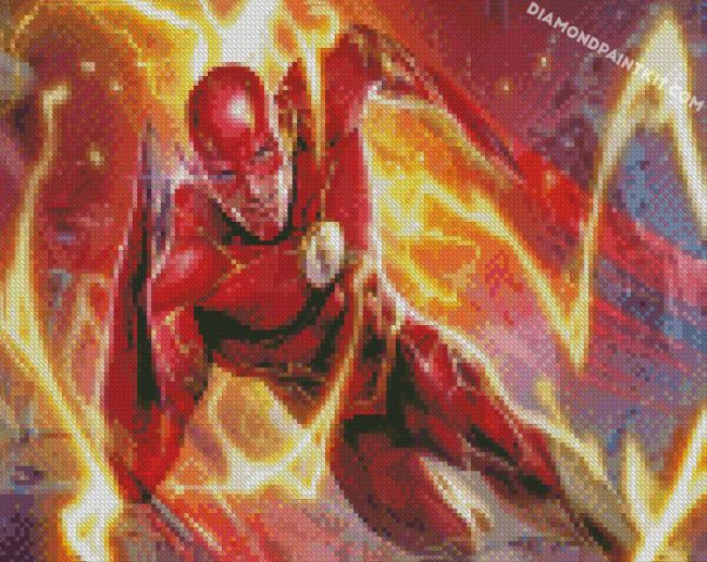 The Flash Hero Art diamond paintings