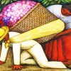 The Flower Carrier by diego rivera diamond paintings