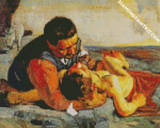 The Good Samaritan by Hodler diamond paintings