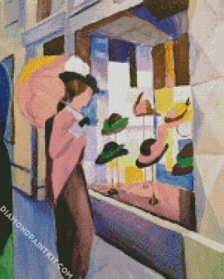 The Hat Shop macke diamond paintings