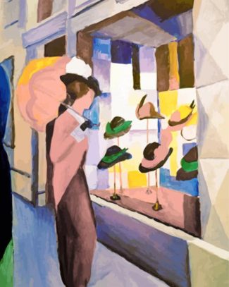 The Hat Shop macke diamond paintings