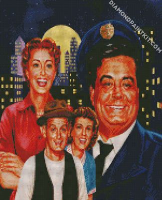 The Honeymooners Sitcom diamond paintings