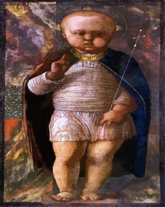 The Infant Savior by Mantegna diamond painting