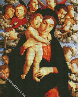 The Madonna of the Cherubim by Mantegna diamond paintings